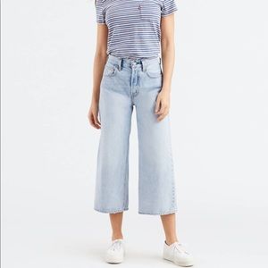 Levi’s High Water Wide Leg Jeans